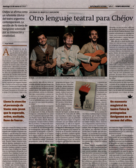 Critica en Tiempo ArgentinoTiempoArgentino